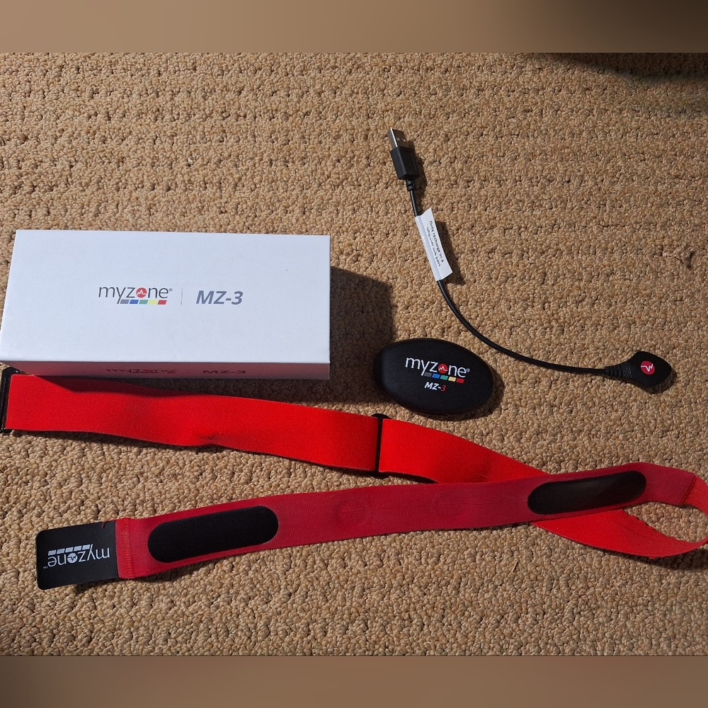 MyZone Mz-3 heart rate monitor